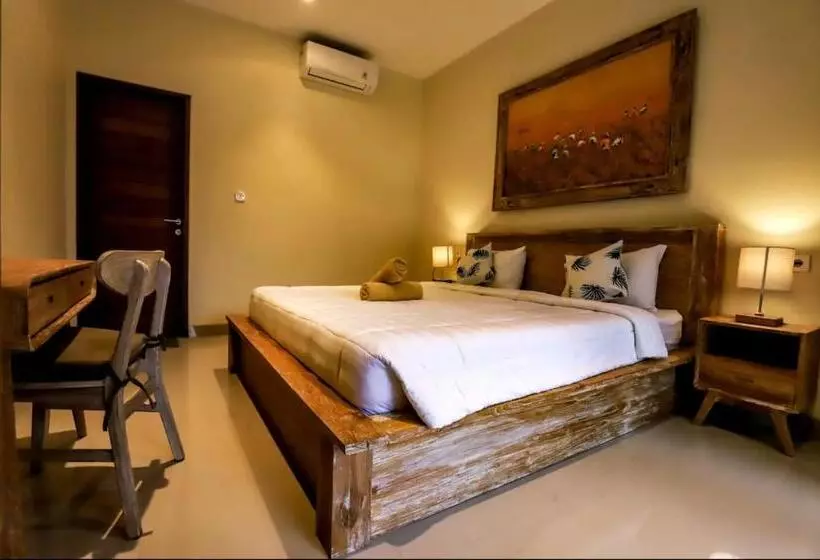 ペンション Harmony House 4, 2 Min Ubud Center Room Near Pool