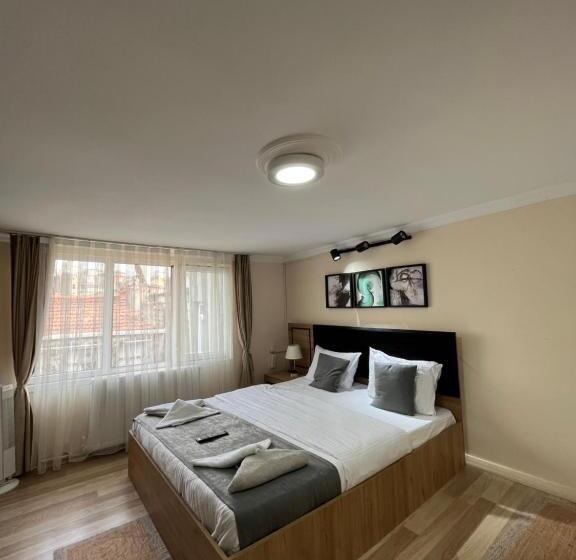 9 ) Taksim’de şık Tasarım Otel Odası