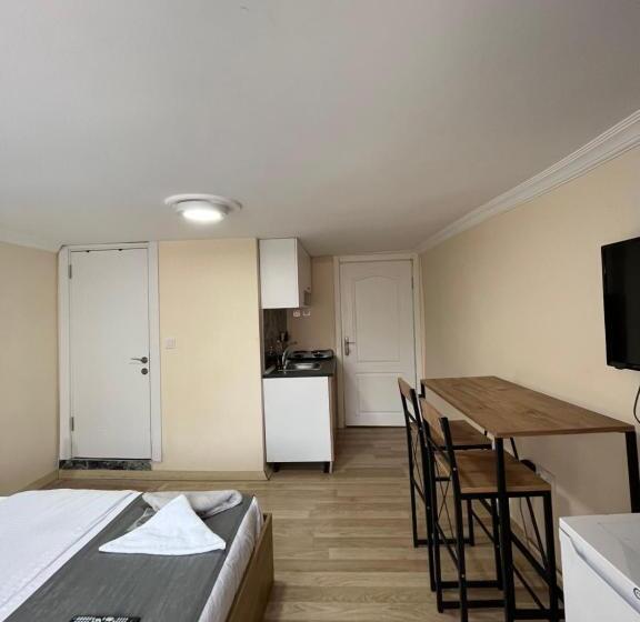 9 ) Taksim’de şık Tasarım Otel Odası