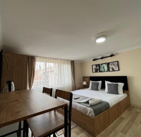 9 ) Taksim’de şık Tasarım Otel Odası