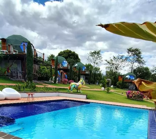 استراحتگاه Ng Somos At Home Glamping A 20 Min De Neiva