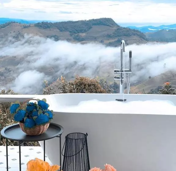 Aamiaismajoitus (B&B) La Montagne Doi Chang