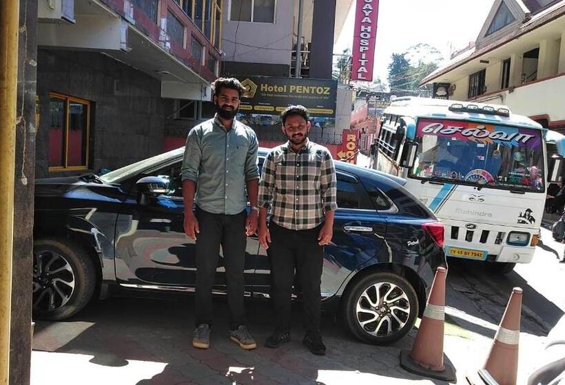 ホテル Pentoz   Charing Cross, Ooty