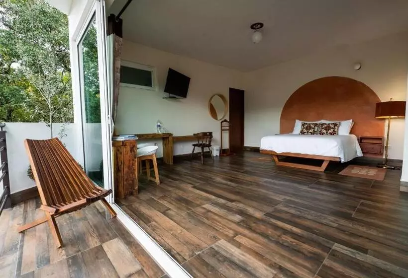 ペンション Casa Tizates  La Peña Suite Jr