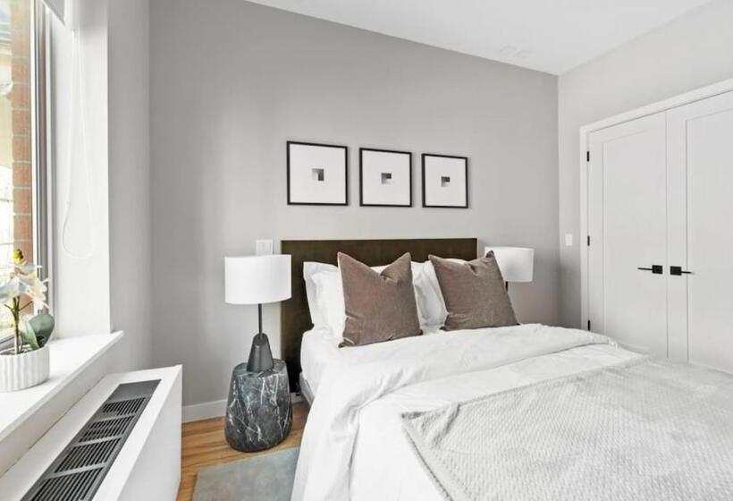 酒店 Top Notch 2br In Upper East Mins To Central Park