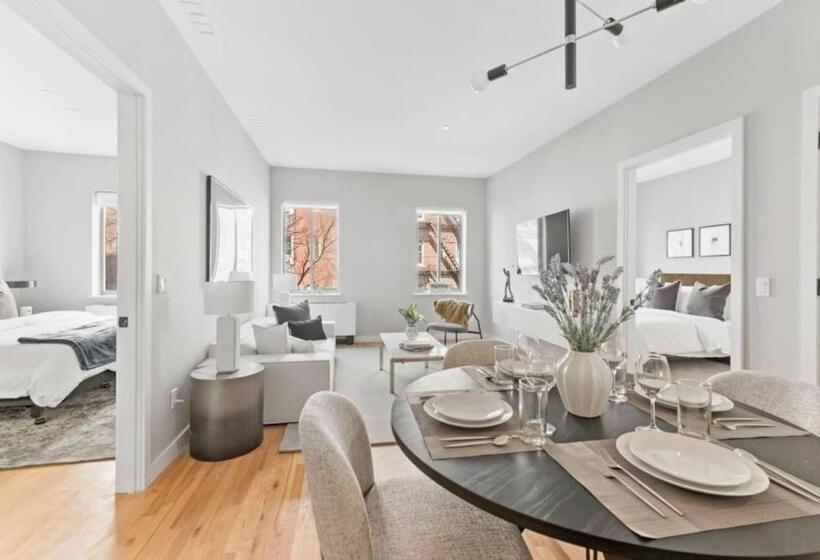 酒店 Top Notch 2br In Upper East Mins To Central Park