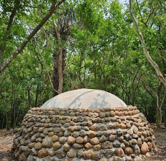 בית מלון כפרי Cabañas, Jardín De Las Palmas, Rancho Agroturístico, Tamuín S.l.p