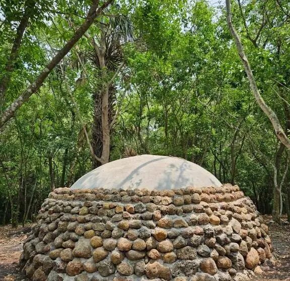 هتل Cabañas, Jardín De Las Palmas, Rancho Agroturístico, Tamuín S.l.p