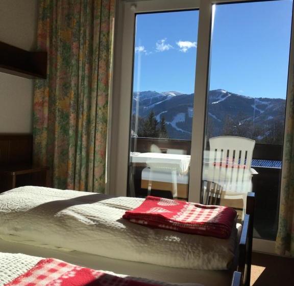 בית מלון כפרי Appartement Latschen Ferienhaus An Der Nockalmbahn