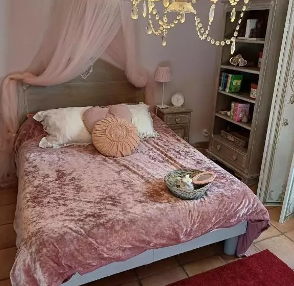 Aamiaismajoitus (B&B) Chambre D Hôte Lavande Au Fond Du Jardin