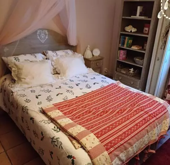 Aamiaismajoitus (B&B) Chambre D Hôte Lavande Au Fond Du Jardin