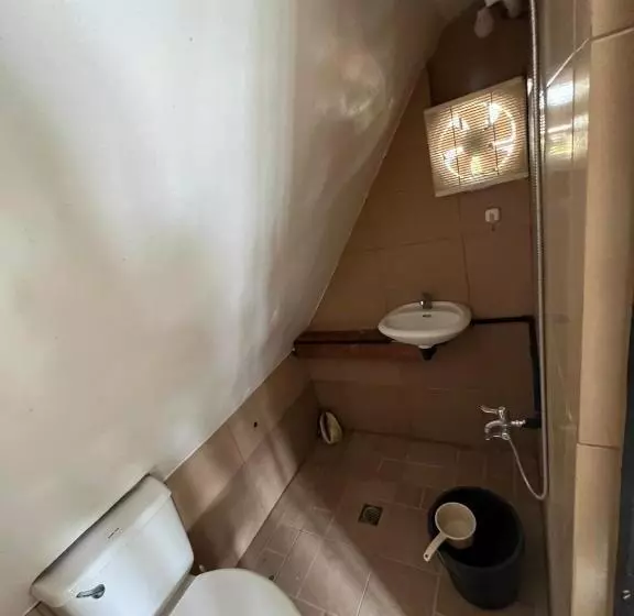 تختخواب و صبحانه Le Frob Beachfront Attic Room Helminas