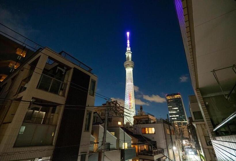 Lifehouse 押上駅から徒歩5分 スカイツリーまで徒歩9分 最大6人可 Wifi有