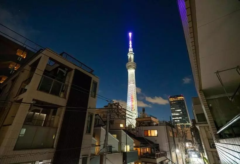 Lifehouse 押上駅から徒歩5分 スカイツリーまで徒歩9分 最大6人可 Wifi有