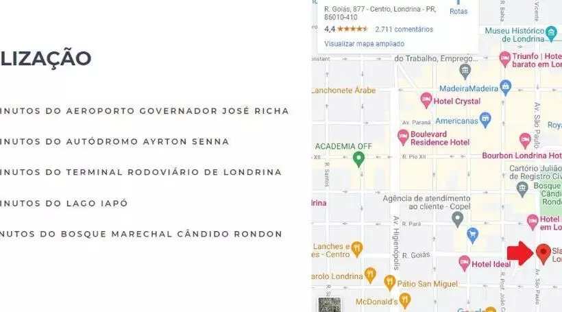 Flat Luxo Premium   Londrina Flat Hotel   43m² #garagemgrátis