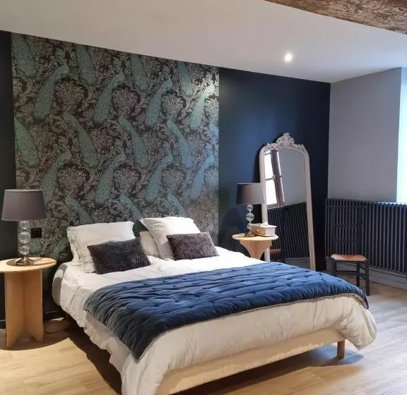 ベッドアンドブレックファースト L Aupinouse Chambre Double Giroflée Avec Salle De Bain Privative