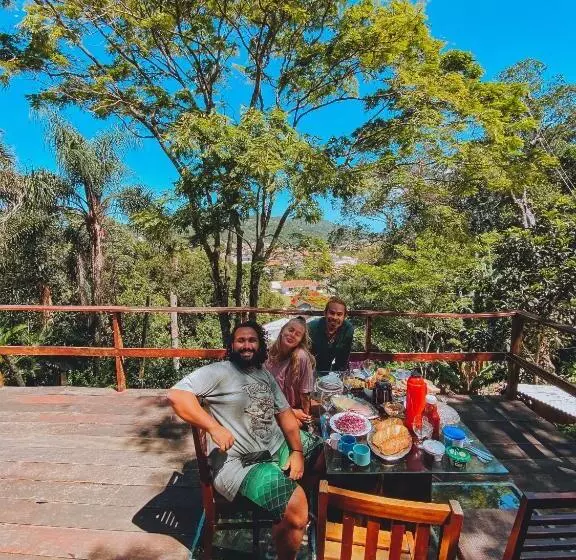 ベッドアンドブレックファースト Casa Na Montanha Experiência Na Natureza