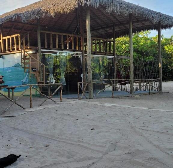 בית מלון כפרי Bangalô Mangue Seco Jericoacoara Ce