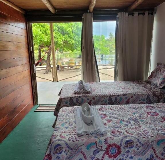 בית מלון כפרי Bangalô Mangue Seco Jericoacoara Ce