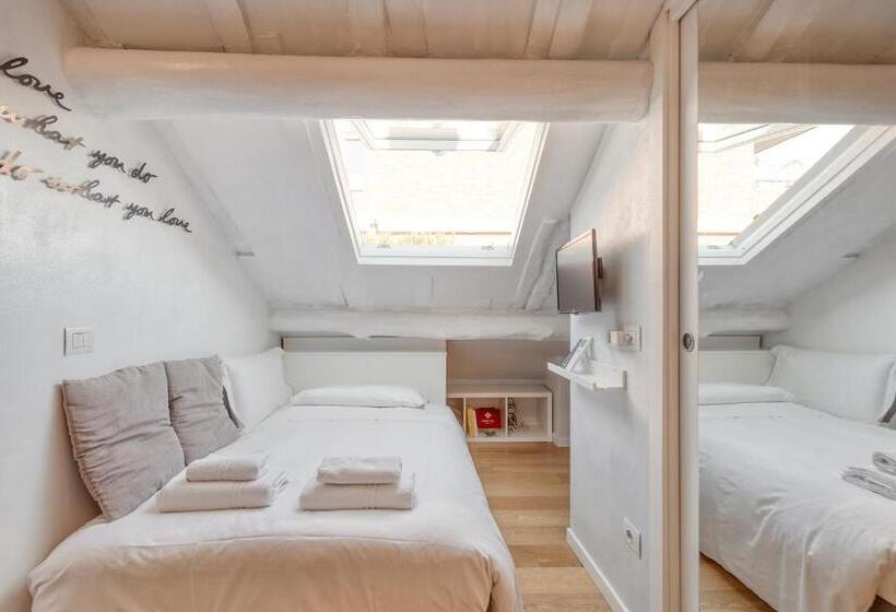 膳宿费 Bright Attic And Studio In The Heart Of Milan