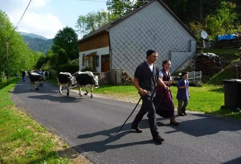 Aamiaismajoitus (B&B) Chambres D Hôtes Les Rondins De La Fecht