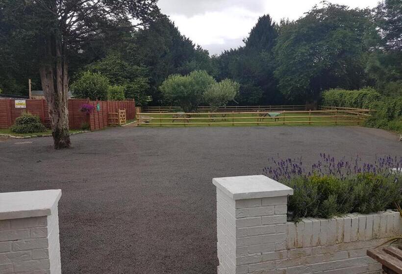 تختخواب و صبحانه Glamping At The Fox Inn Bramdean