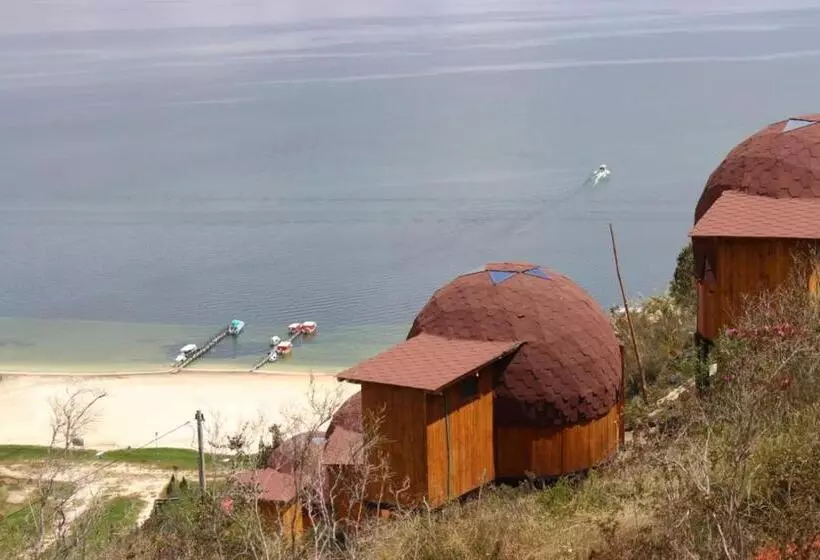 Aamiaismajoitus (B&B) Lago De Tota Playa Blanca Glamping Kairos