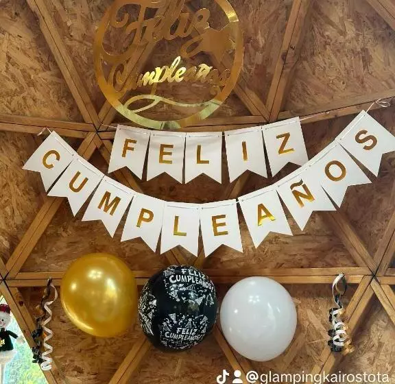 Aamiaismajoitus (B&B) Lago De Tota Playa Blanca Glamping Kairos