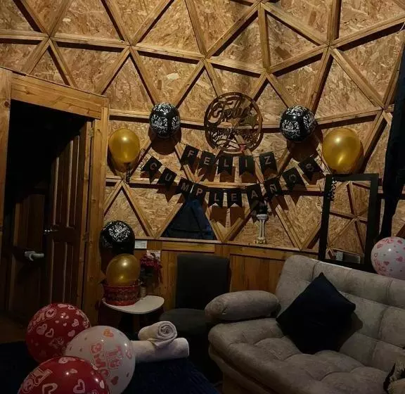 Aamiaismajoitus (B&B) Lago De Tota Playa Blanca Glamping Kairos