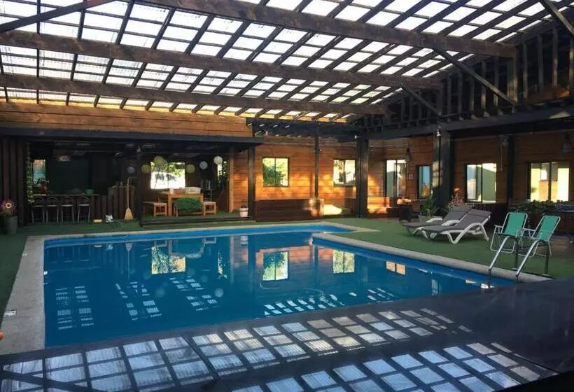 ペンション Hostal Y Cabañas Puerto Pucon