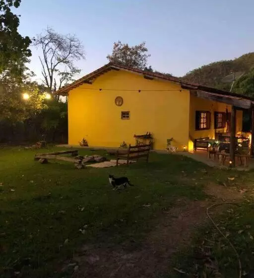ベッドアンドブレックファースト Refúgio Na Chapada Dos Veadeiros Com Cachoeira