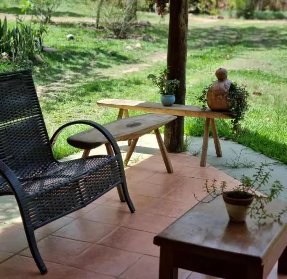 ベッドアンドブレックファースト Refúgio Na Chapada Dos Veadeiros Com Cachoeira