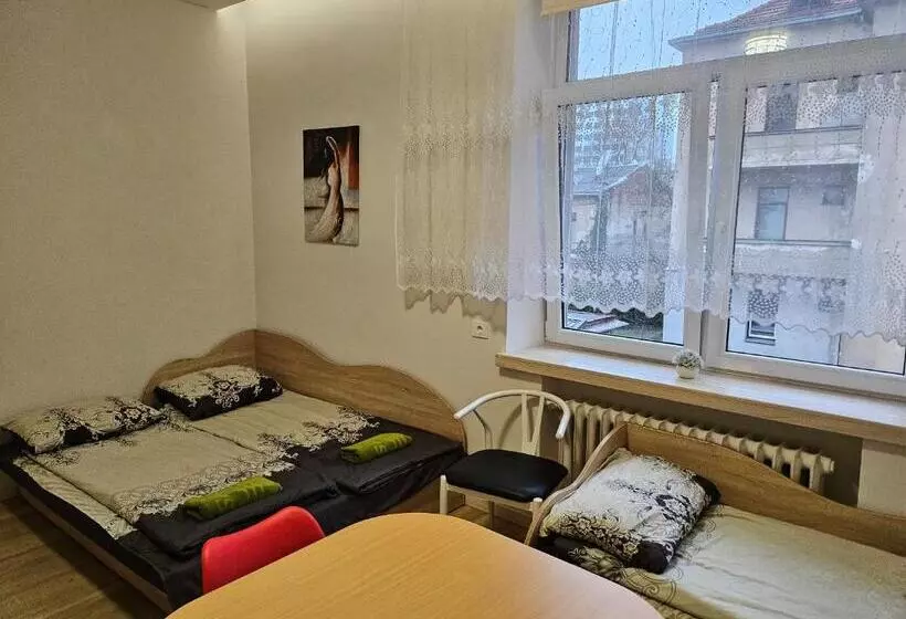 پانسیون Kauno Apartamentai Big Room King Size Bed