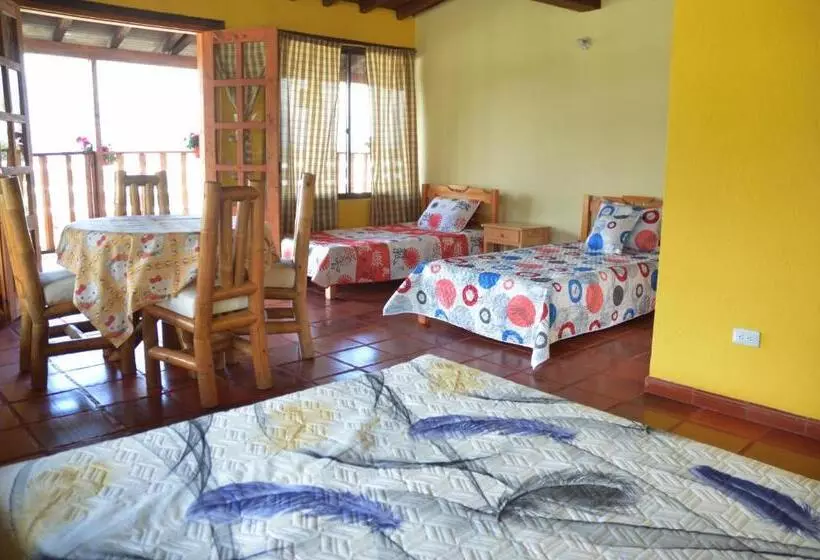 ホテル Hacienda La Aurora Finca Agroturística