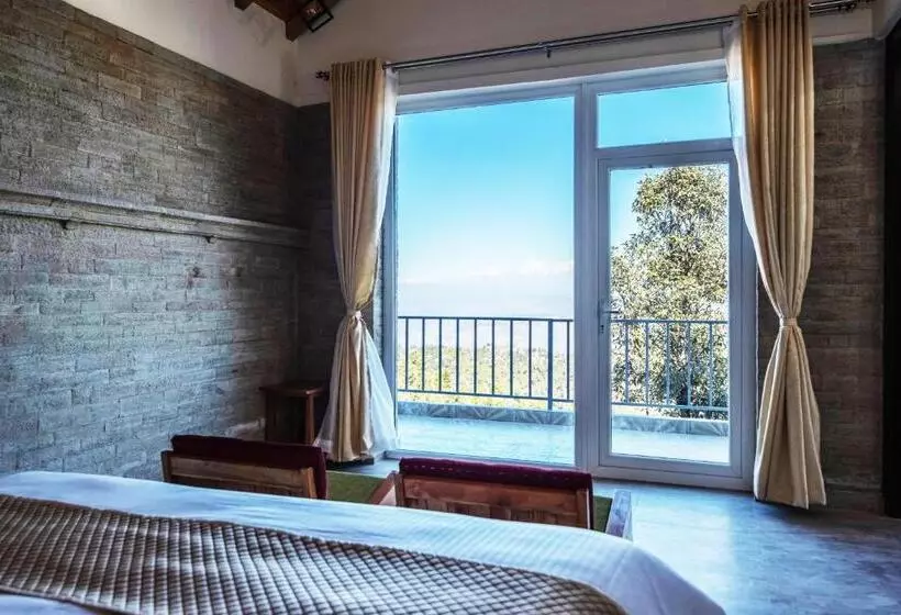 Shree Parijat Resort At Mukteshwar Hill Station With Himalayan View