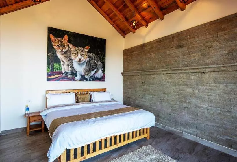 Shree Parijat Resort At Mukteshwar Hill Station With Himalayan View