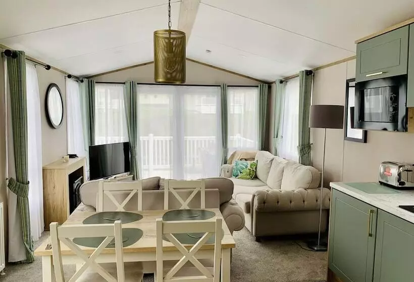 ホテル Luxury 2 Bed Holiday Lodge Near Bude & Widemouth