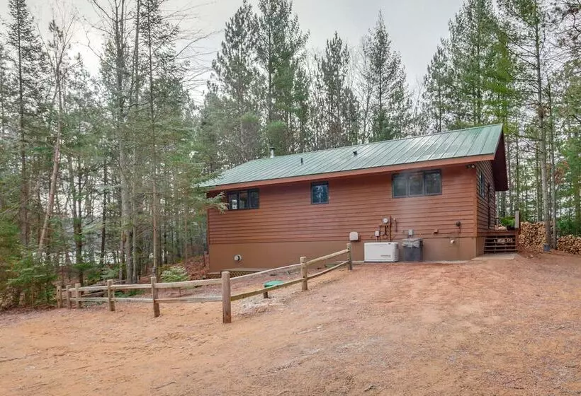 Lakefront Eagle River Cabin W/ Fire Pit & Porch