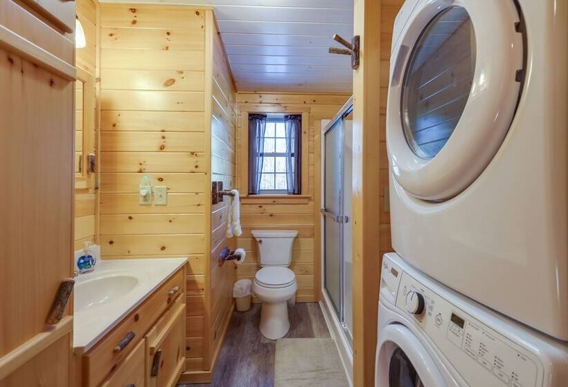 Peaceful Bradford Cabin W/ Pond & Covered Deck!