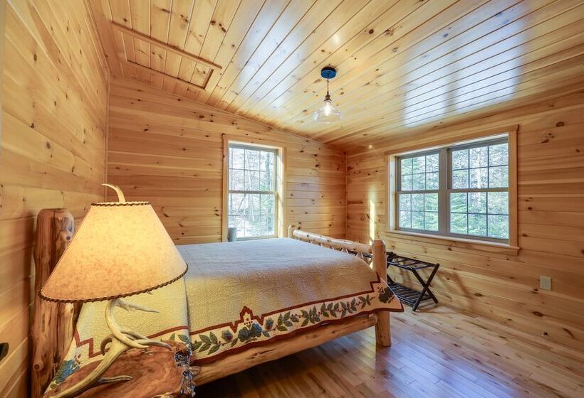 Peaceful Bradford Cabin W/ Pond & Covered Deck!