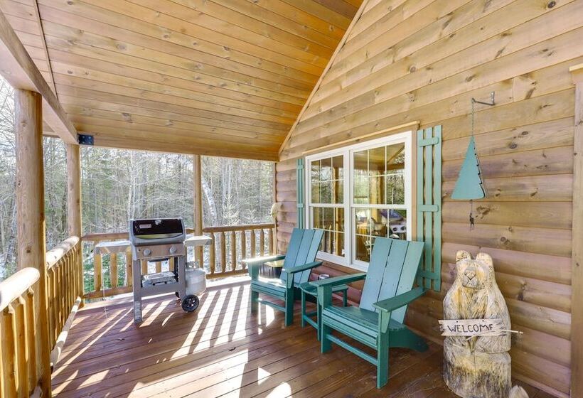 Peaceful Bradford Cabin W/ Pond & Covered Deck!