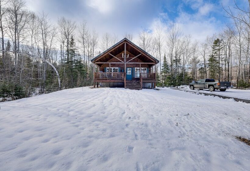 Peaceful Bradford Cabin W/ Pond & Covered Deck!