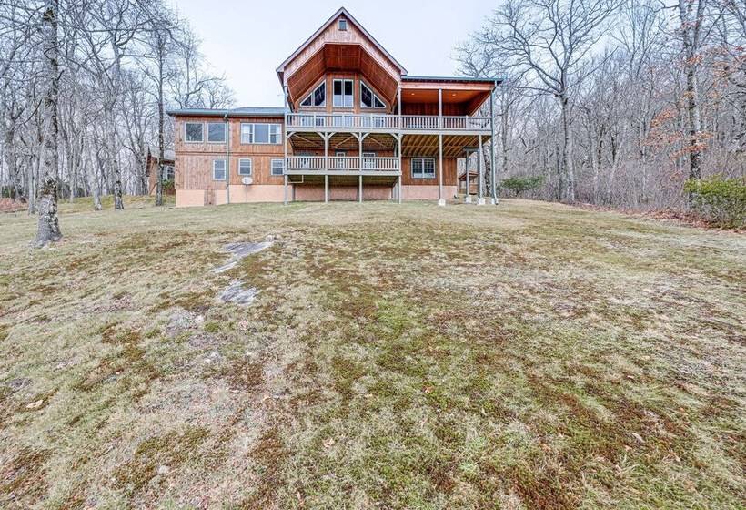 Sapphire Mountaintop Cabin W/ Views & 2 Decks
