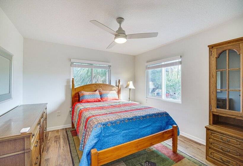 2 Story Cape Canaveral Home: Walk To Public Beach!