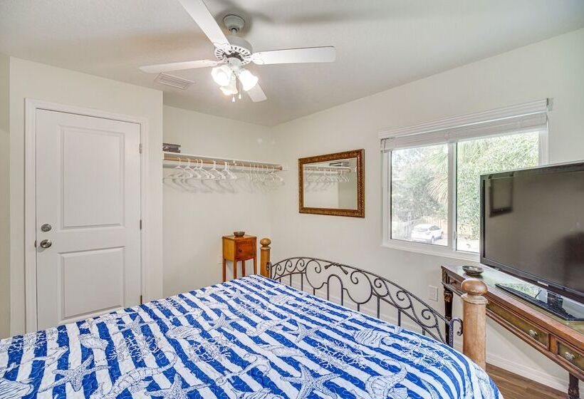 2 Story Cape Canaveral Home: Walk To Public Beach!