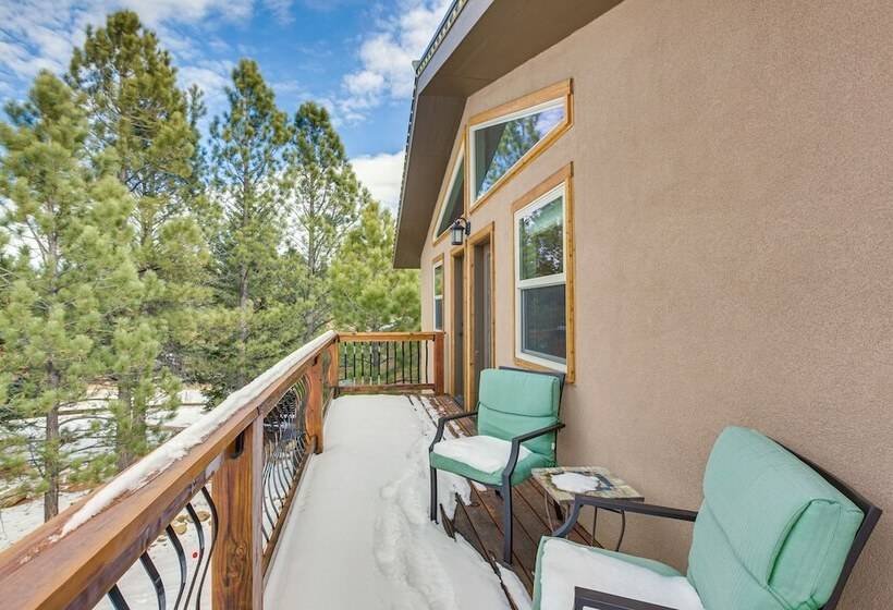 Angel Fire Cabin W/ Deck: 3 Mi To Ski Lifts!