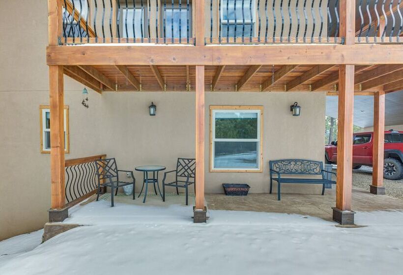 Angel Fire Cabin W/ Deck: 3 Mi To Ski Lifts!