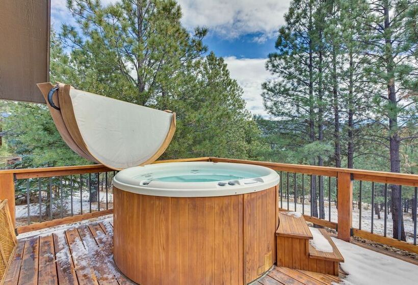 Angel Fire Cabin W/ Deck: 3 Mi To Ski Lifts!