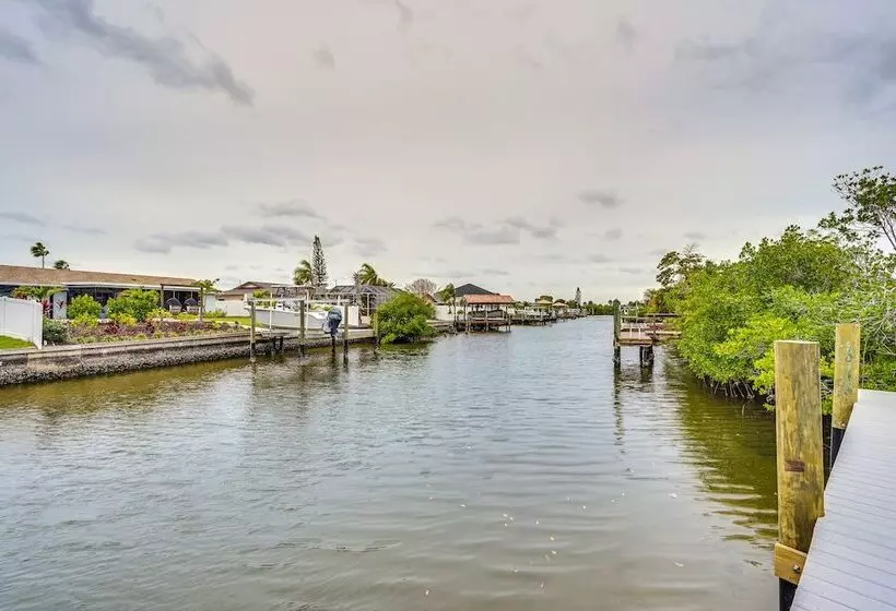 Apollo Beach Retreat W/ Private Pool & Boat Dock