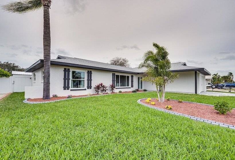 Apollo Beach Retreat W/ Private Pool & Boat Dock
